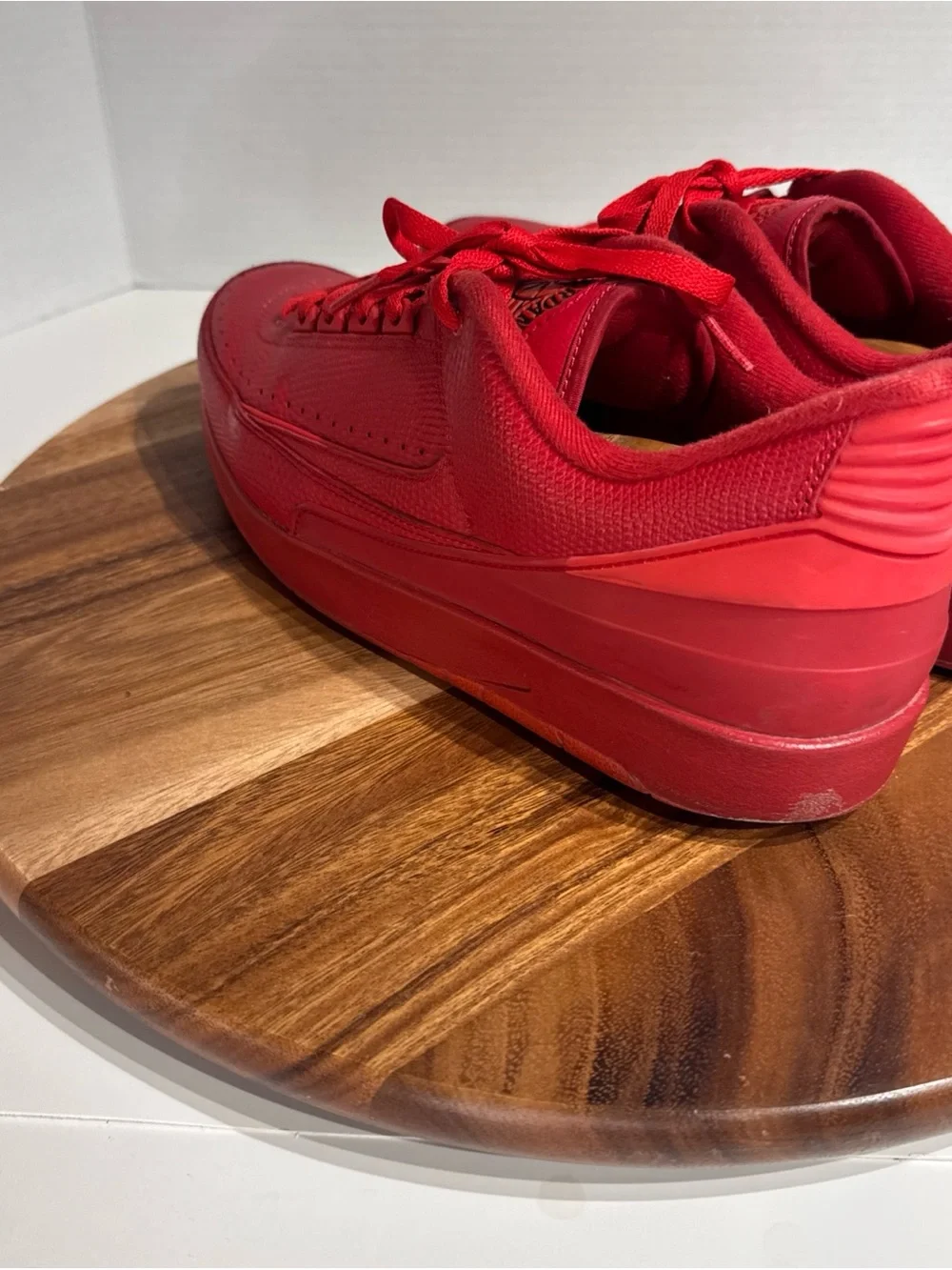 Nike Air Jordan 2 Retro Low Gym University 2016 Triple Red Men’s Size 11.5